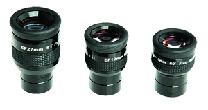 Extra flat field eyepiece