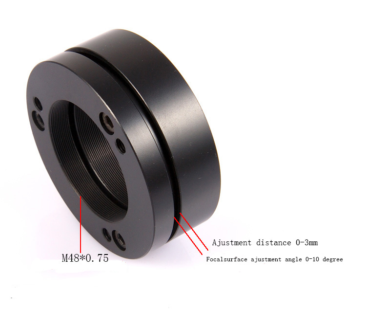 Focal plane adjusting ring